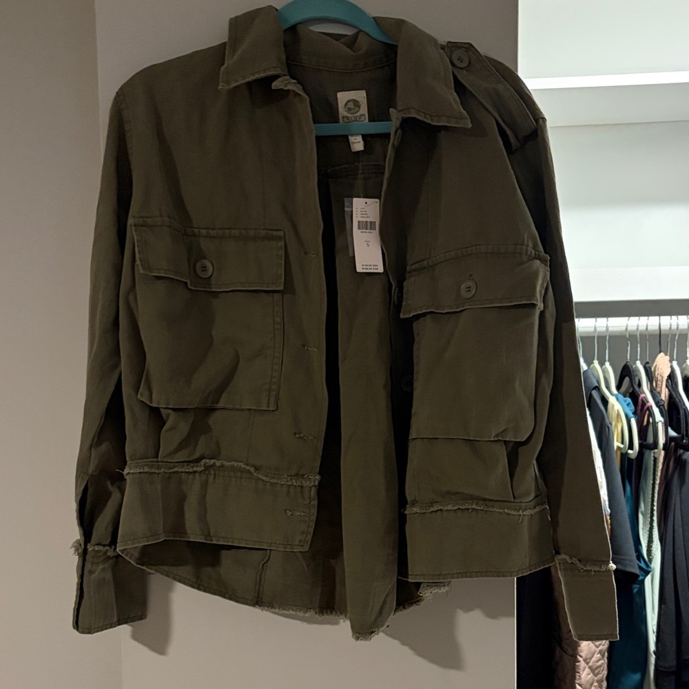 Olive Green Utility Jacket